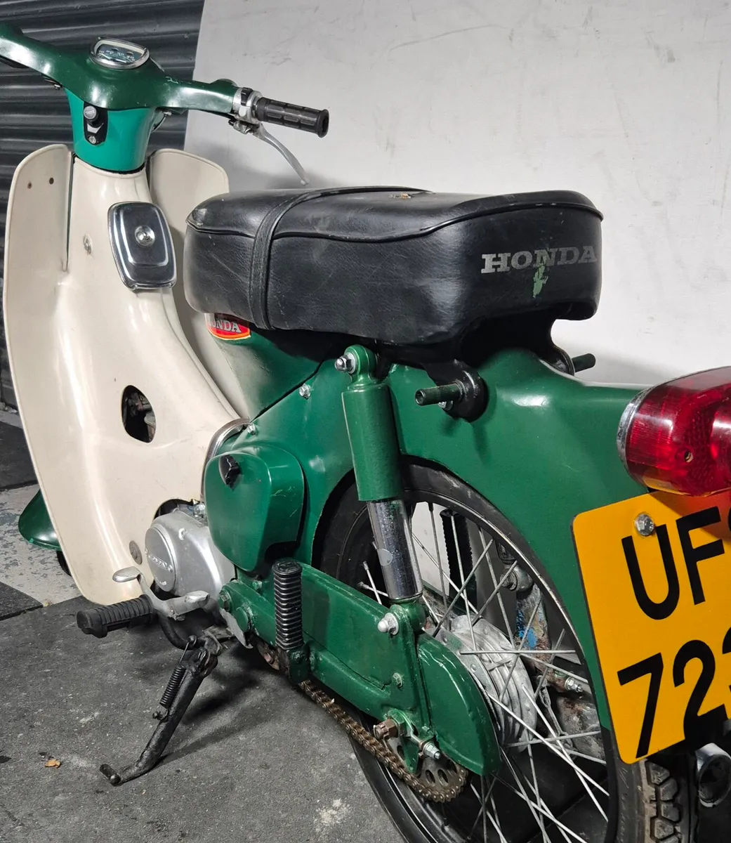 1970 Honda 50c In Rare Original Green & Chassis - Image 4