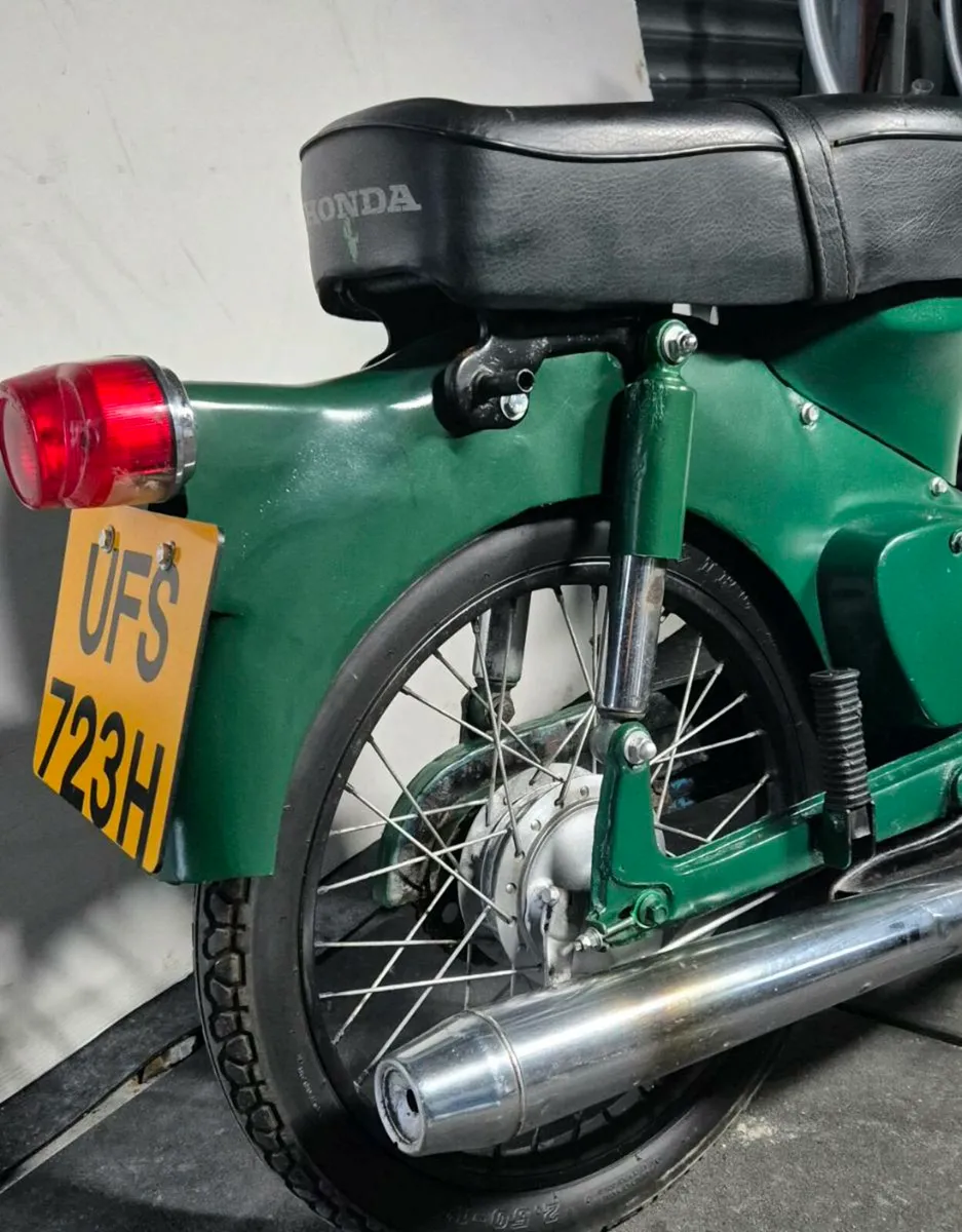 1970 Honda 50c In Rare Original Green & Chassis - Image 2
