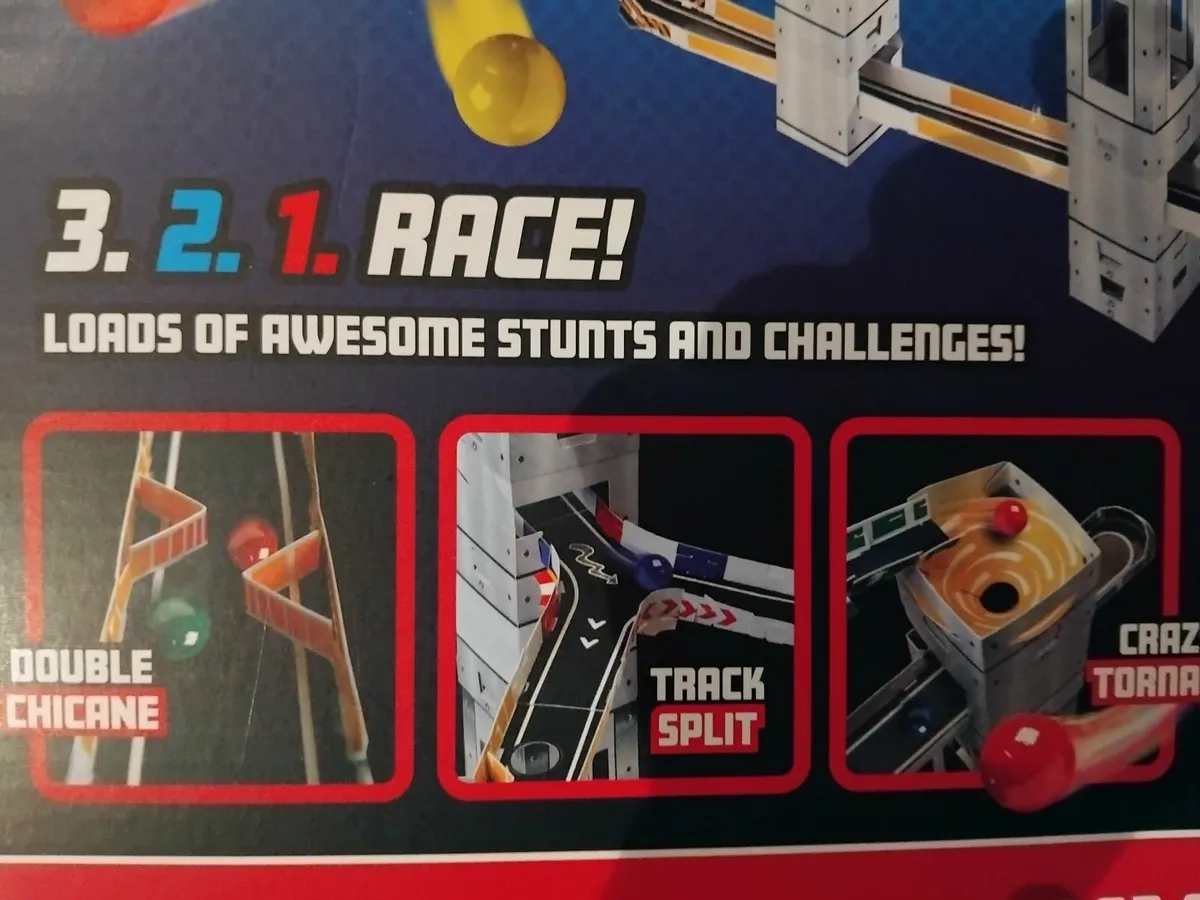 New in sealed box - Marble Racetrax 58 Piece - Image 2