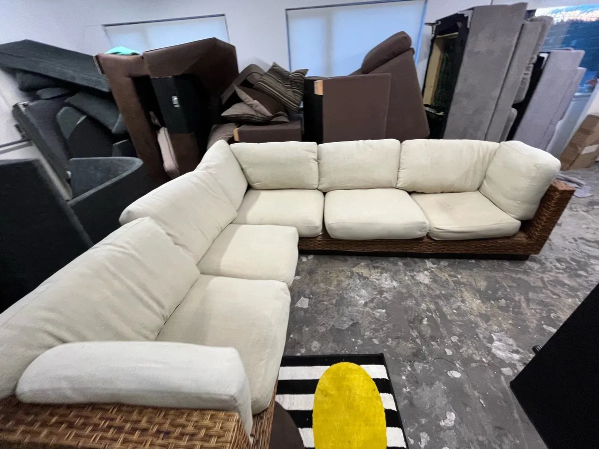 L shaped garden sofa furniture - Image 3