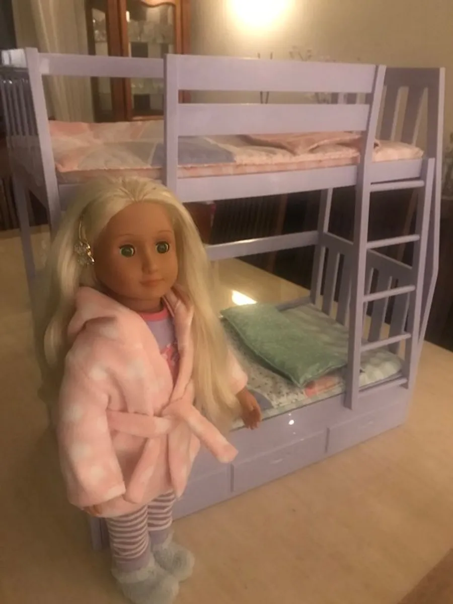 Our Generation Doll and Bunk Beds - Image 1