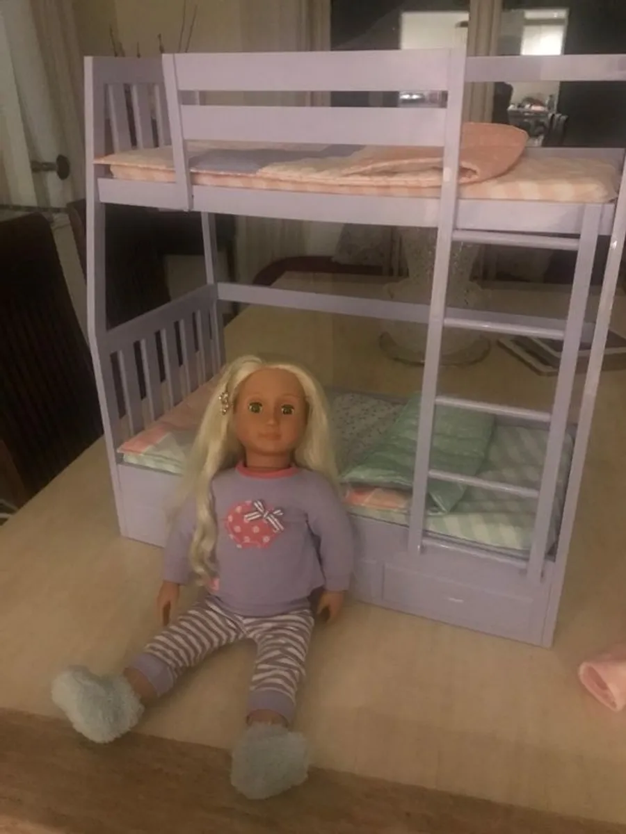 Our Generation Doll and Bunk Beds - Image 4