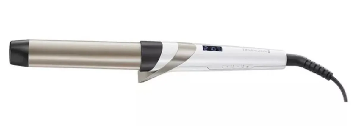 REMINGTON HYDRAluxe Curling Tong - White - Image 2