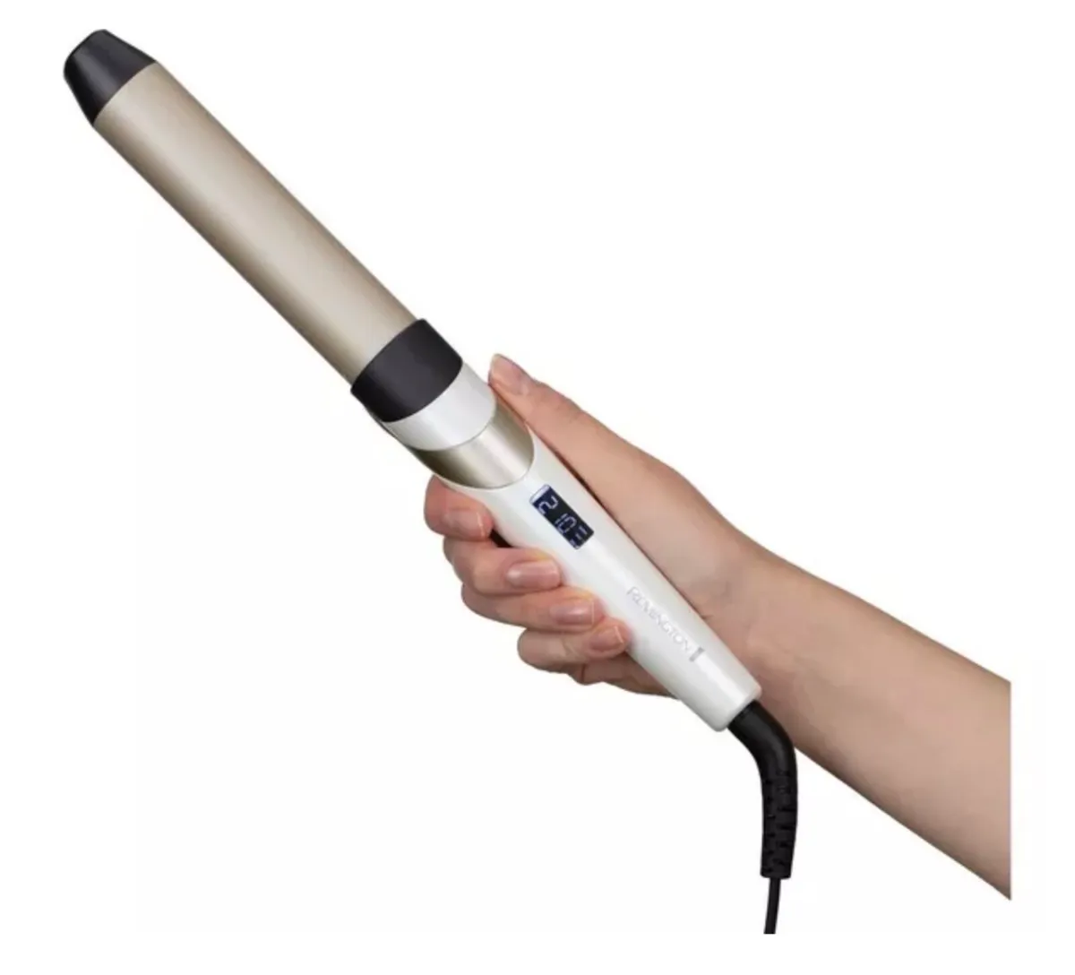 REMINGTON HYDRAluxe Curling Tong - White - Image 3