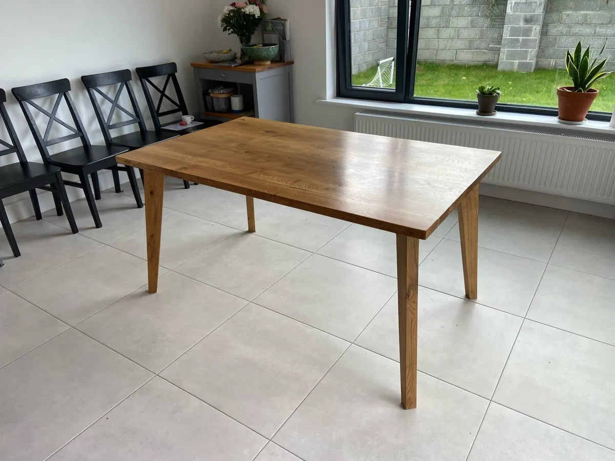 Oak Dining Table - Image 1