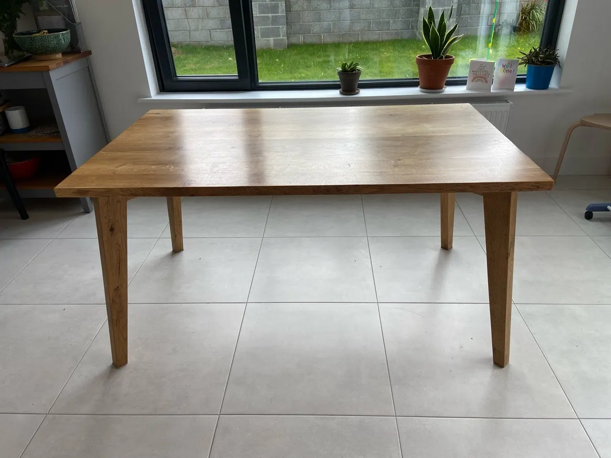 Oak Dining Table - Image 2