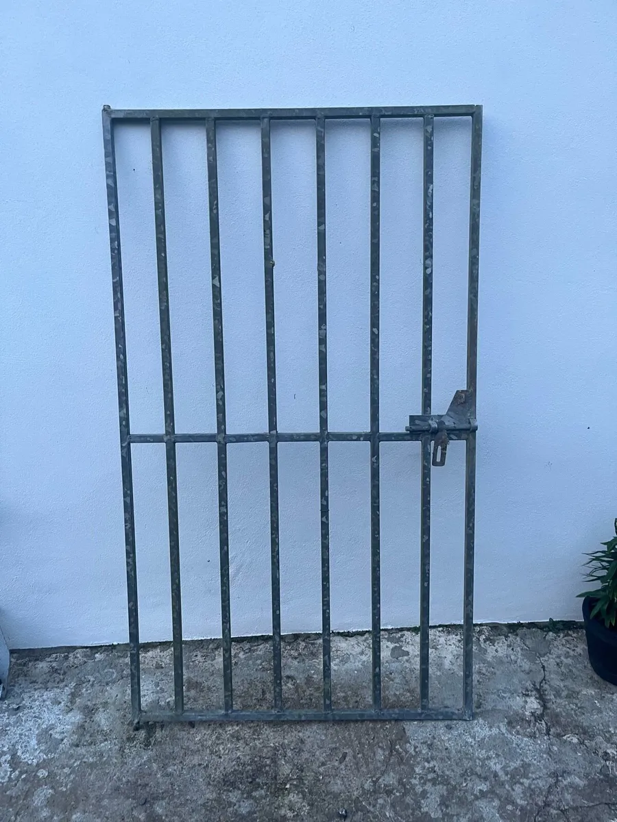 Heavy Galvanised Entrance Gate