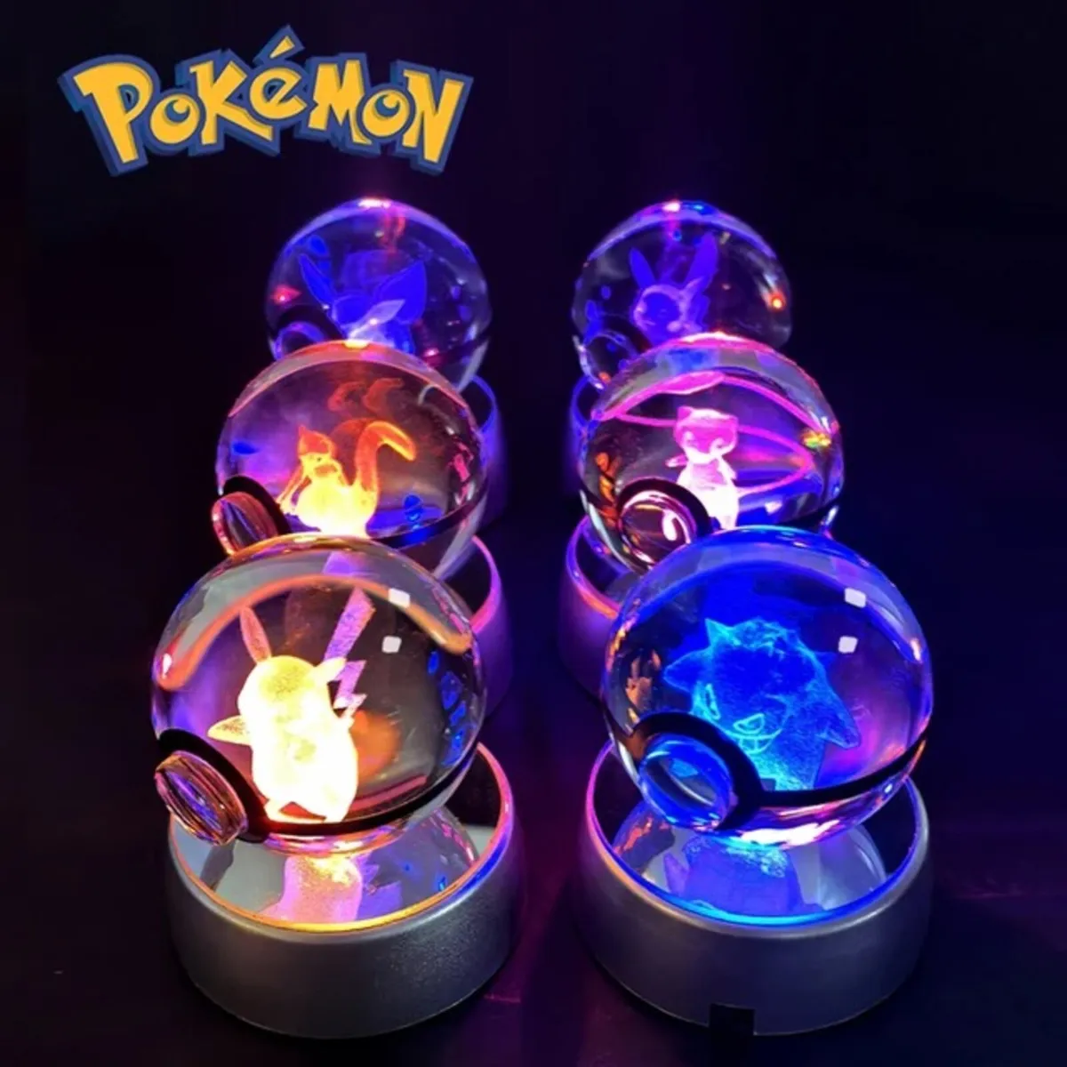 Pokémon LED Crystal Balls - Image 1
