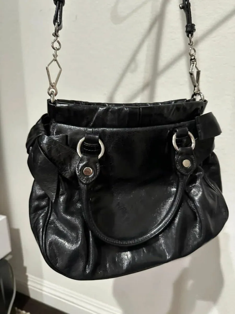 Miu Miu Crossboby Hand Bag Bauletto Aperto Black - Image 3