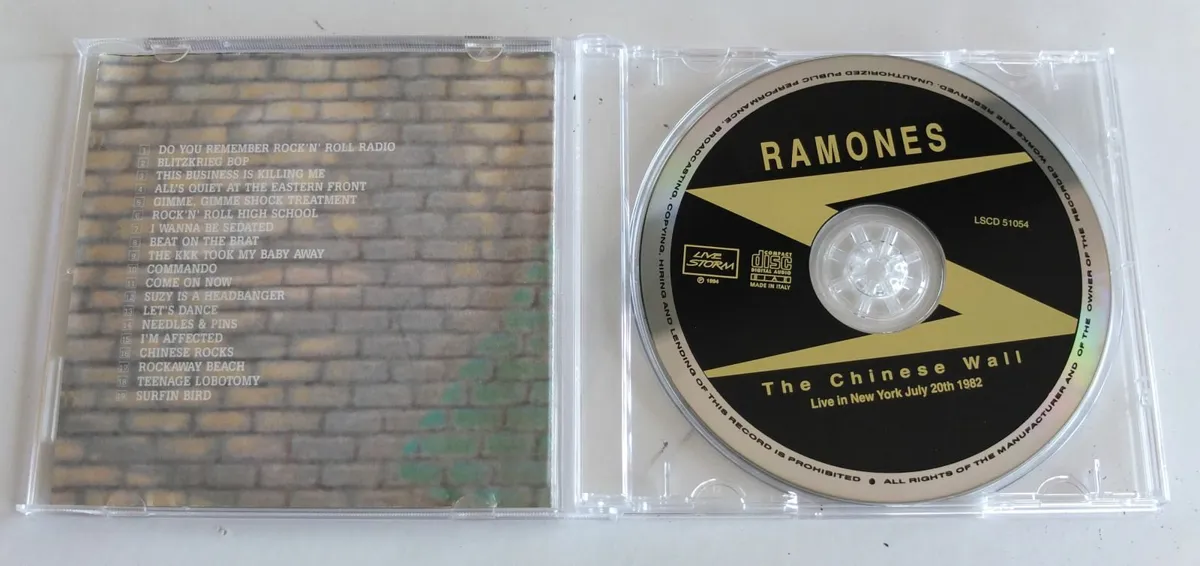 Ramones, Chinese Wall. 1000 Copies, 1994 Ltd. Edit - Image 2