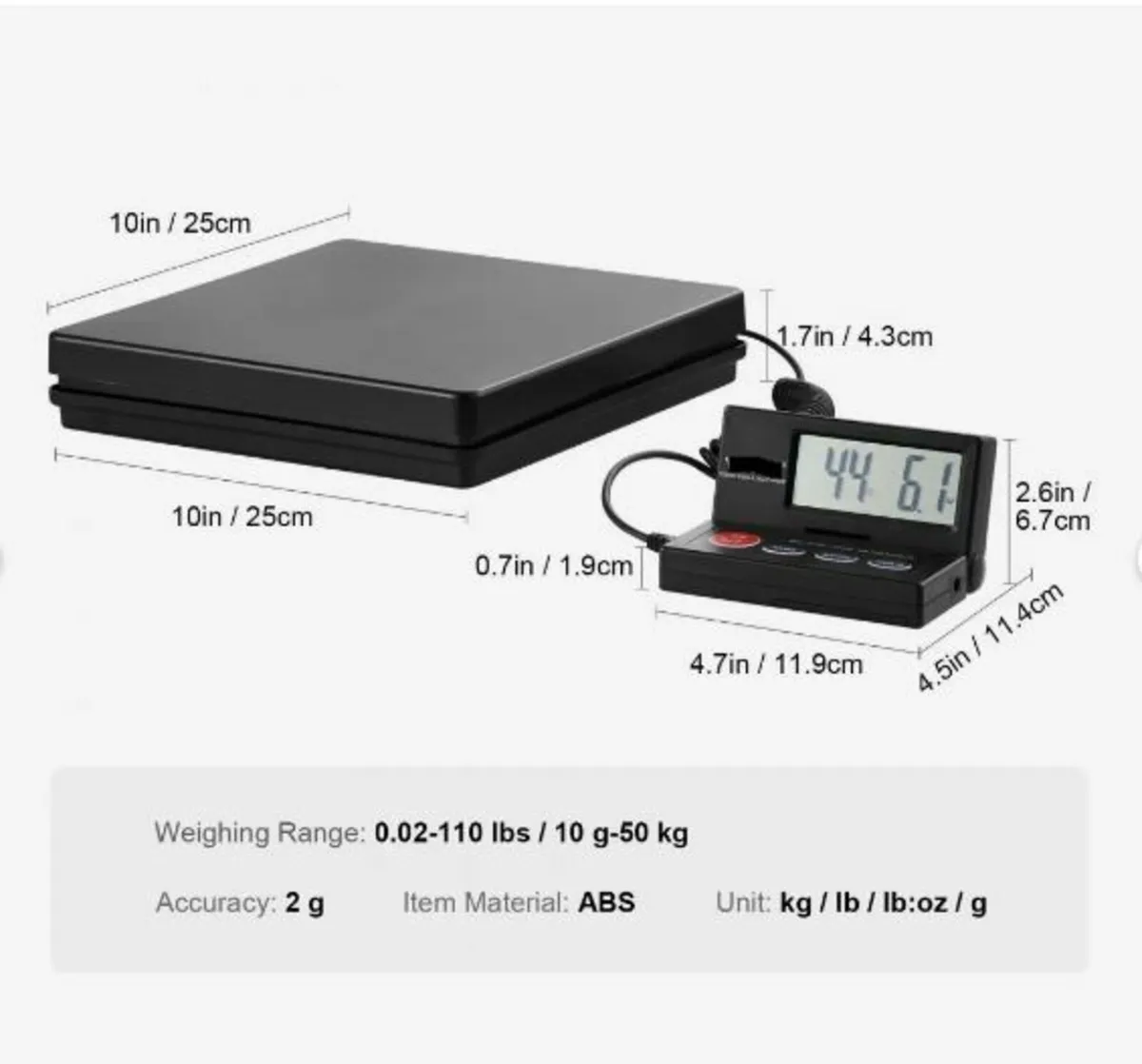 Shipping Scale Digital Postal Scale - Image 3