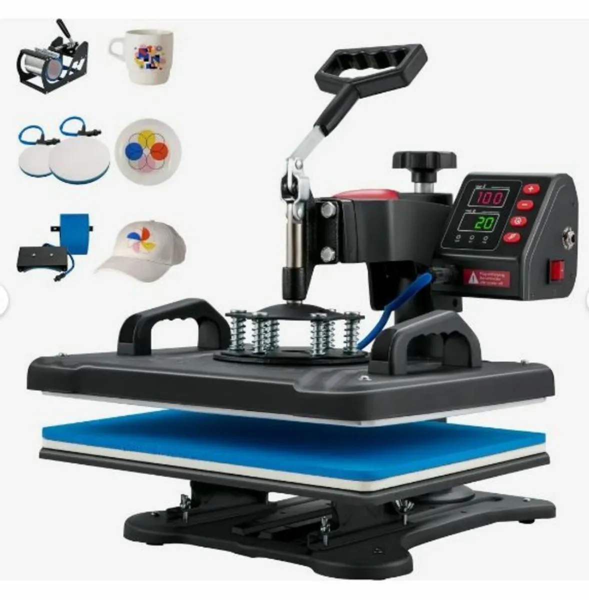 Heat Press, 5 in 1 Heat Press Machine Machine - Image 1