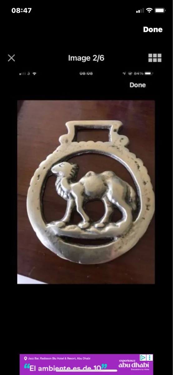 Vintage Brass camel Bottle Opener - Image 2
