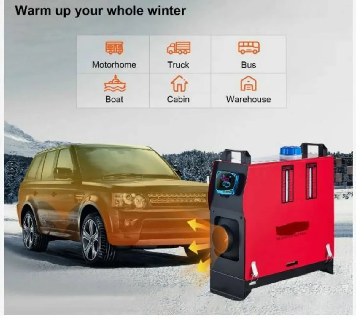 Upgraded Diesel Air Heater 8KW Parking Heater - Image 2