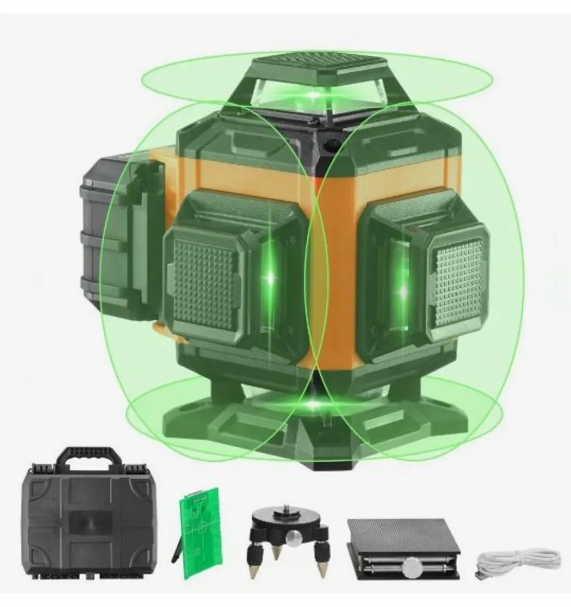 Laser Level 3048 cm Green Cross Line Self Leveling - Image 1