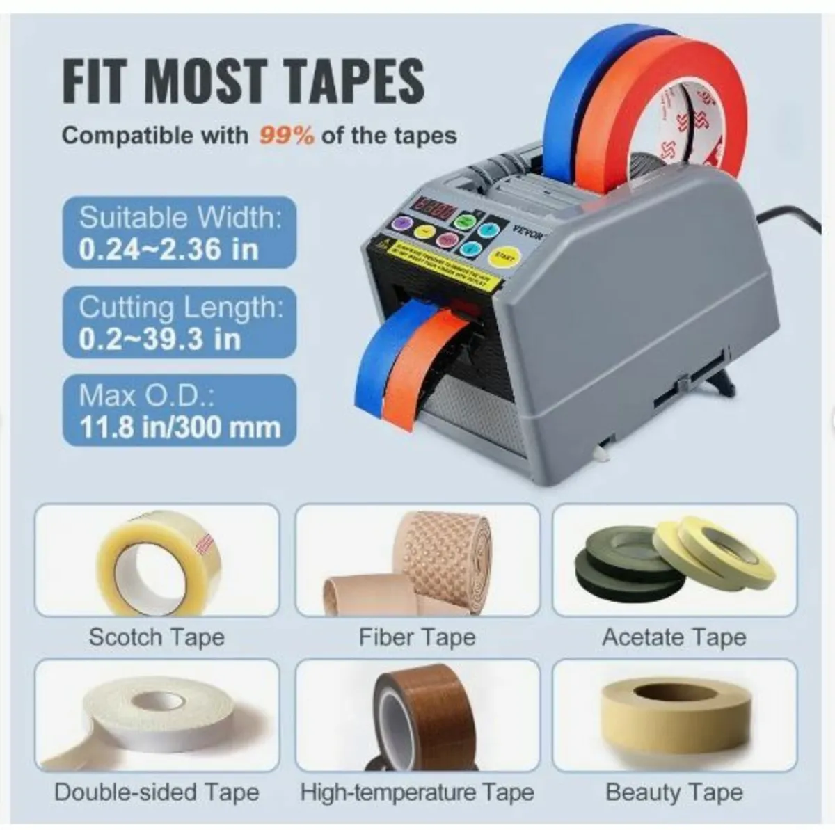 Zcut-9 Automatic Tape Dispenser Adhesive - Image 3