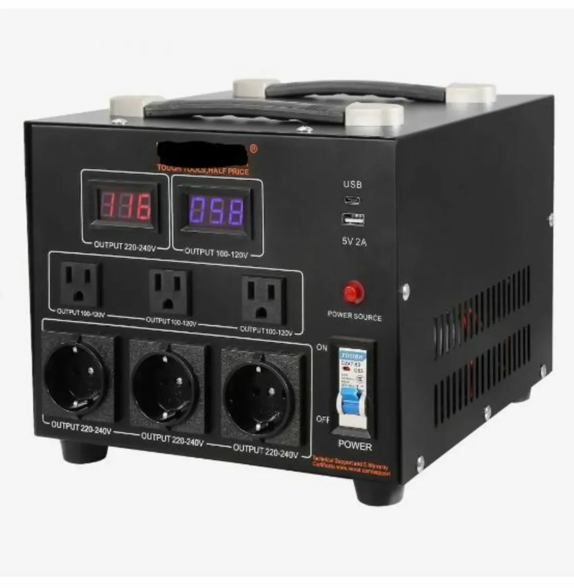 3000VA Voltage Converter Transformer - Image 2