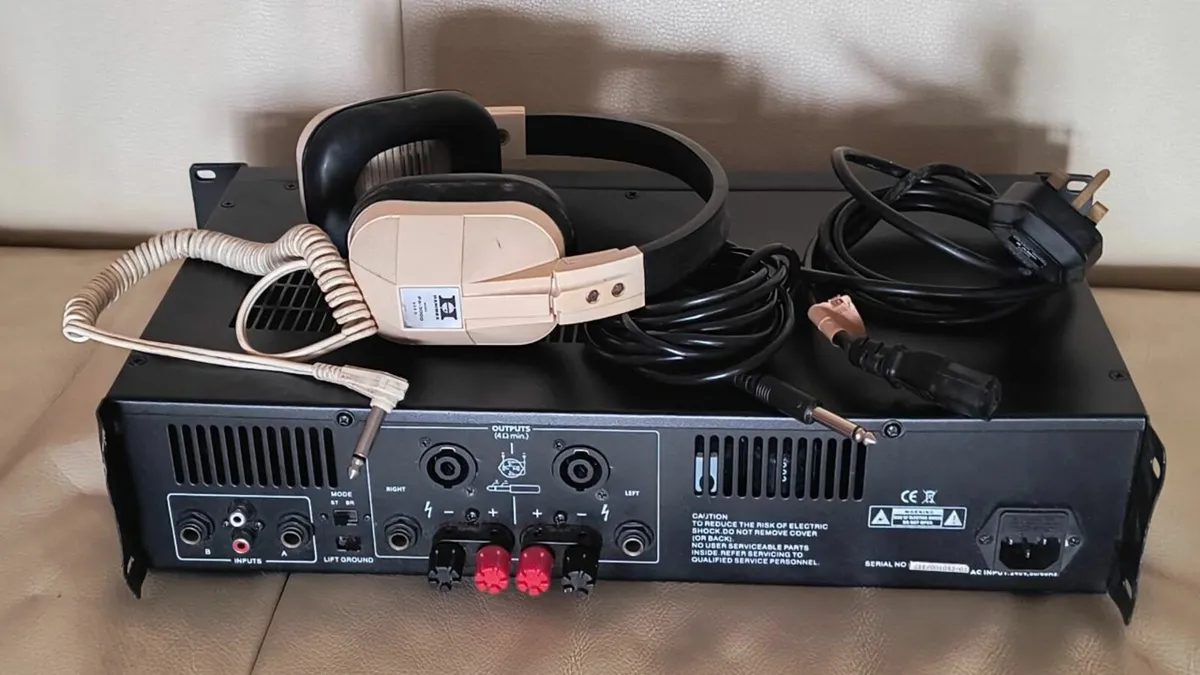 Amplifiers Ekho RX800 Power Amp 2x400W stereo - Image 4
