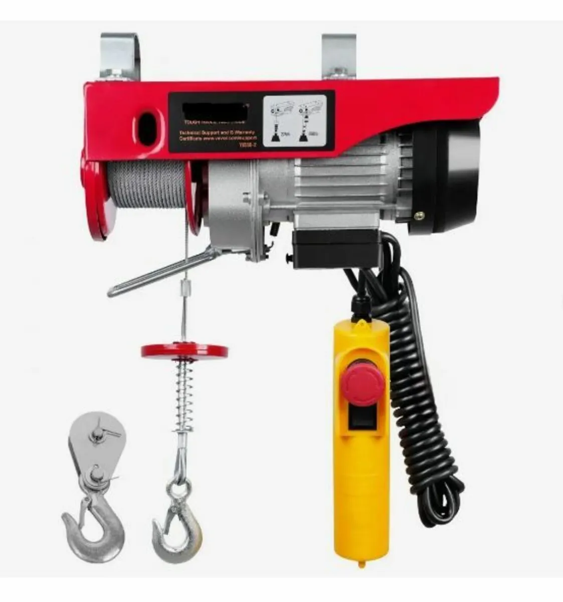 Electric Hoist, 249.5 kg Lifting Capacity, 510W 2 - Image 1