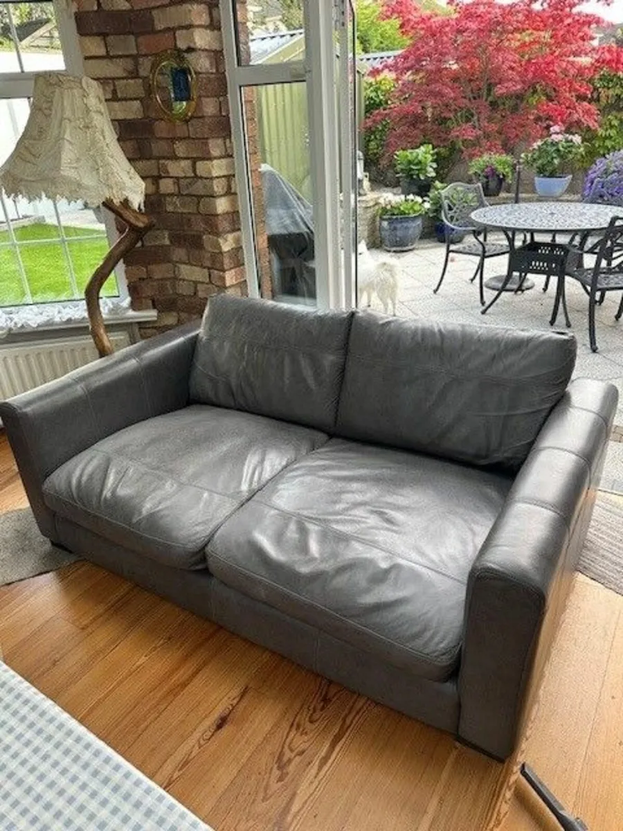DFS Leather Couch - Image 3