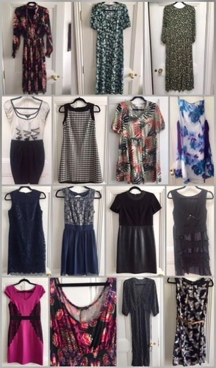 Ladies Dresses: Size 8 or Size 10 (most BRAND NEW or as new) FROM 8 EURO - 35 EURO - Perfect for Christmas, Communion/Confirmation - Image 1