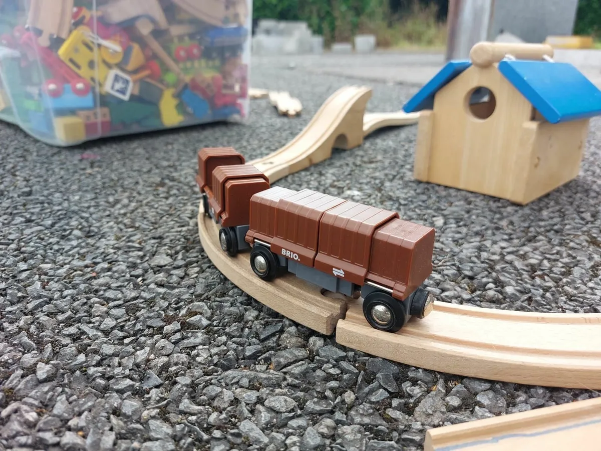 Wooden Train Set - Image 1