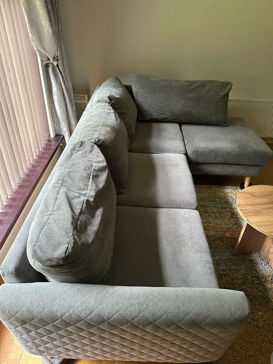 L Couch with arm chair - Image 3