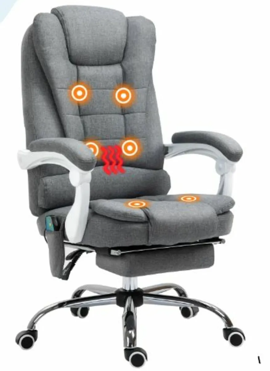 Heated 6 Points Vibration Massage Executive Office - Image 1