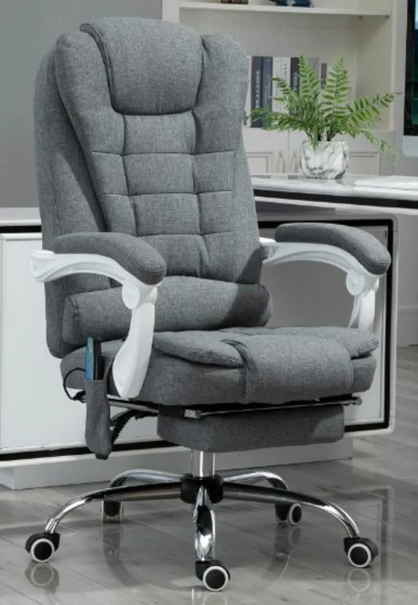 Heated 6 Points Vibration Massage Executive Office - Image 2