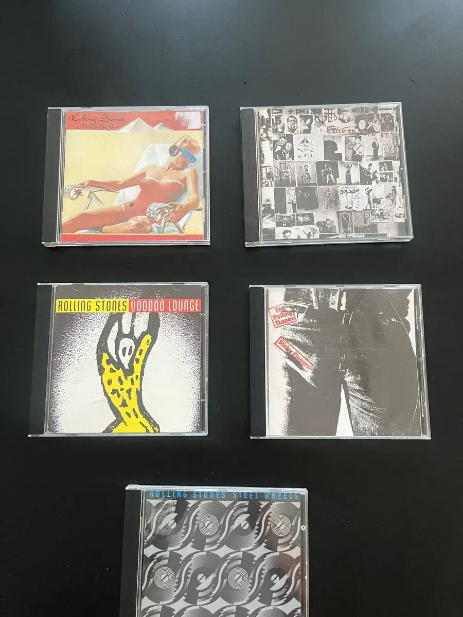 Rolling Stones CD collection 5 CDs - Image 1