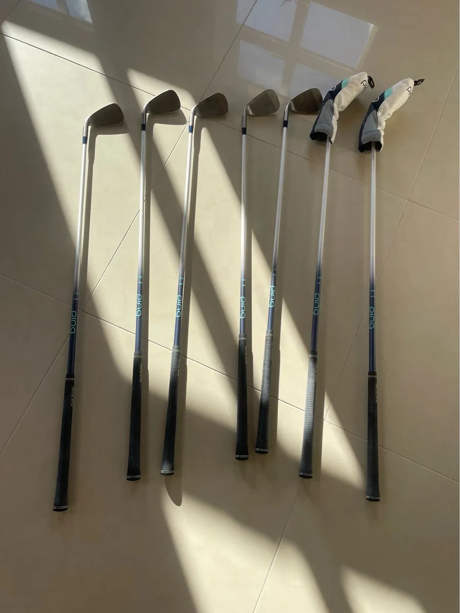 Ladies set of Ping GLE Golf Club Irons - Image 4