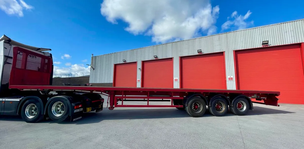2008 Slemish 45ft Flat Trailer - Image 1