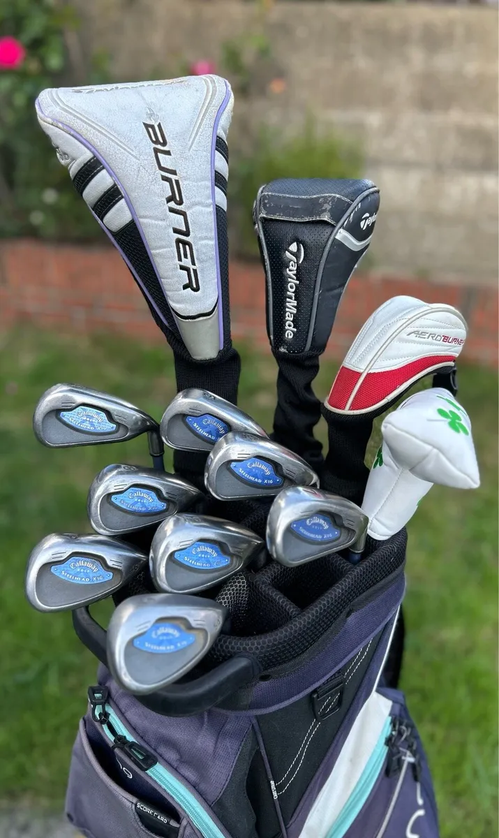 Set ladies Callaway and Taylormade golf clubs - Image 2