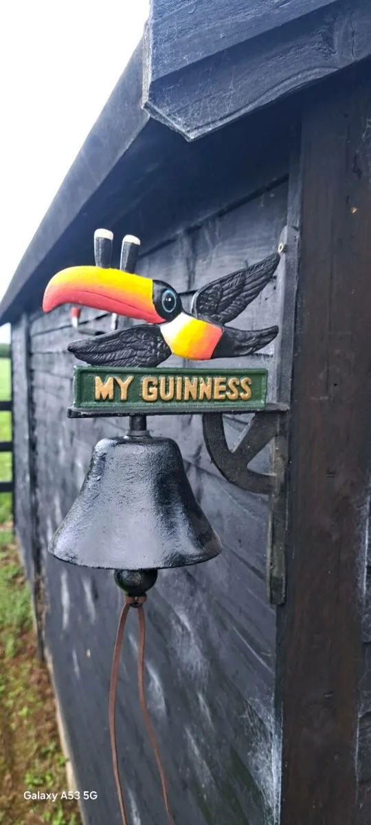 Guinness cast iron bell - Image 1
