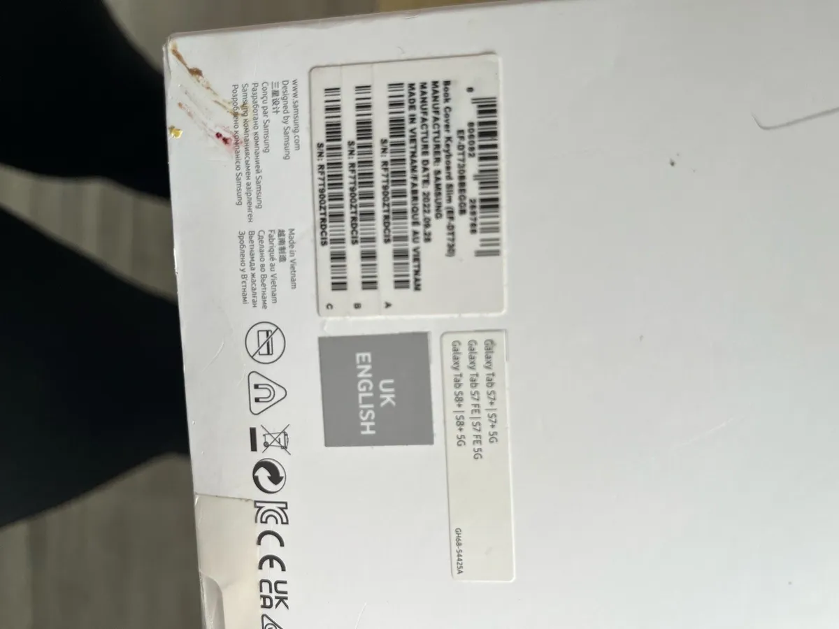 Galaxy S7FE case and keyboard - Image 4