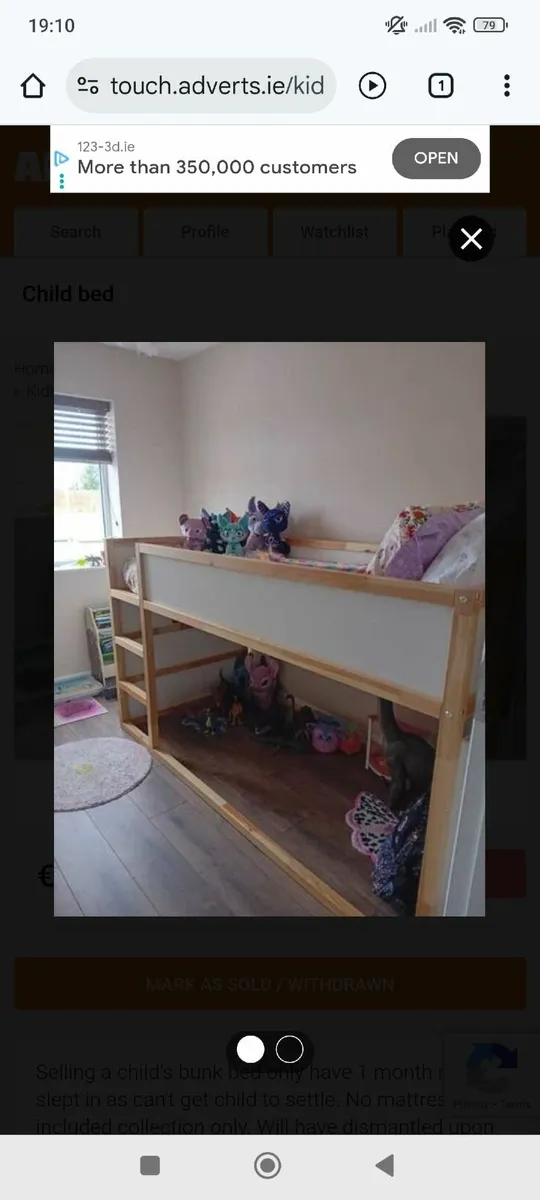Kids bed - Image 2