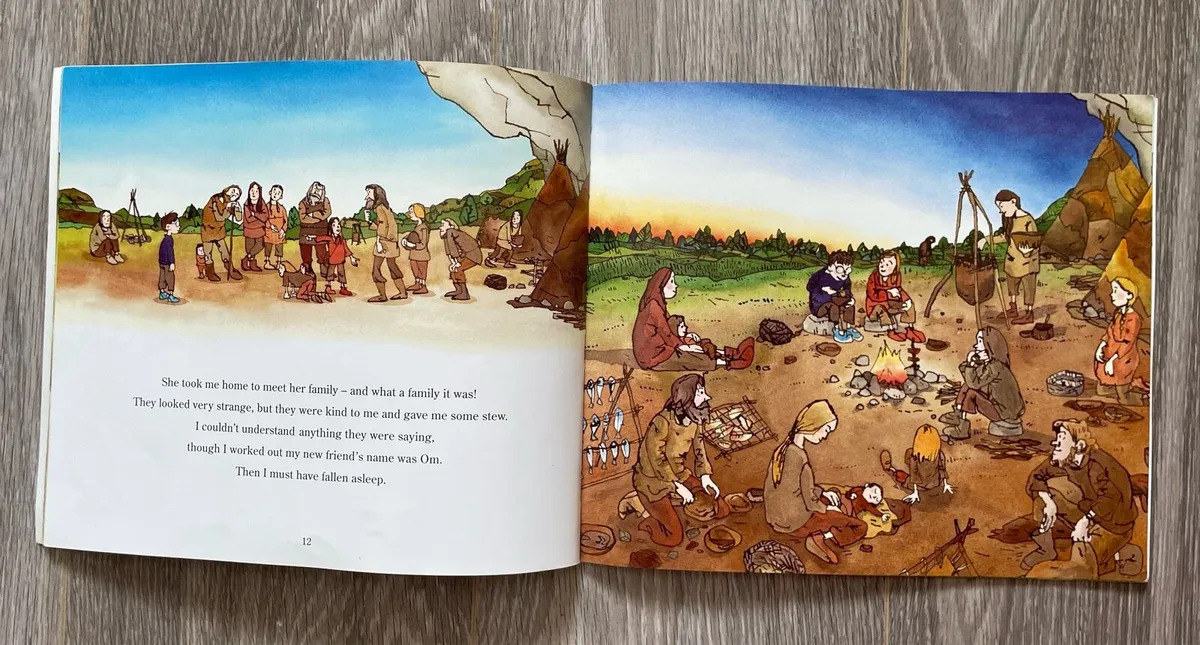 Children’s Book: Stone Age Boy - History - Image 2