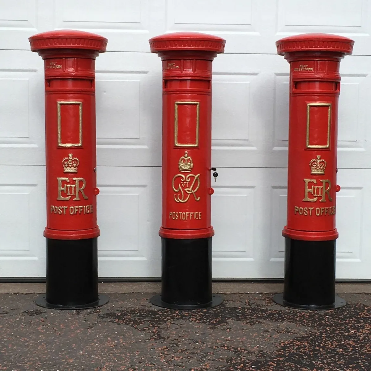 Cast iron & aluminium post boxes Garden furniture - Image 2