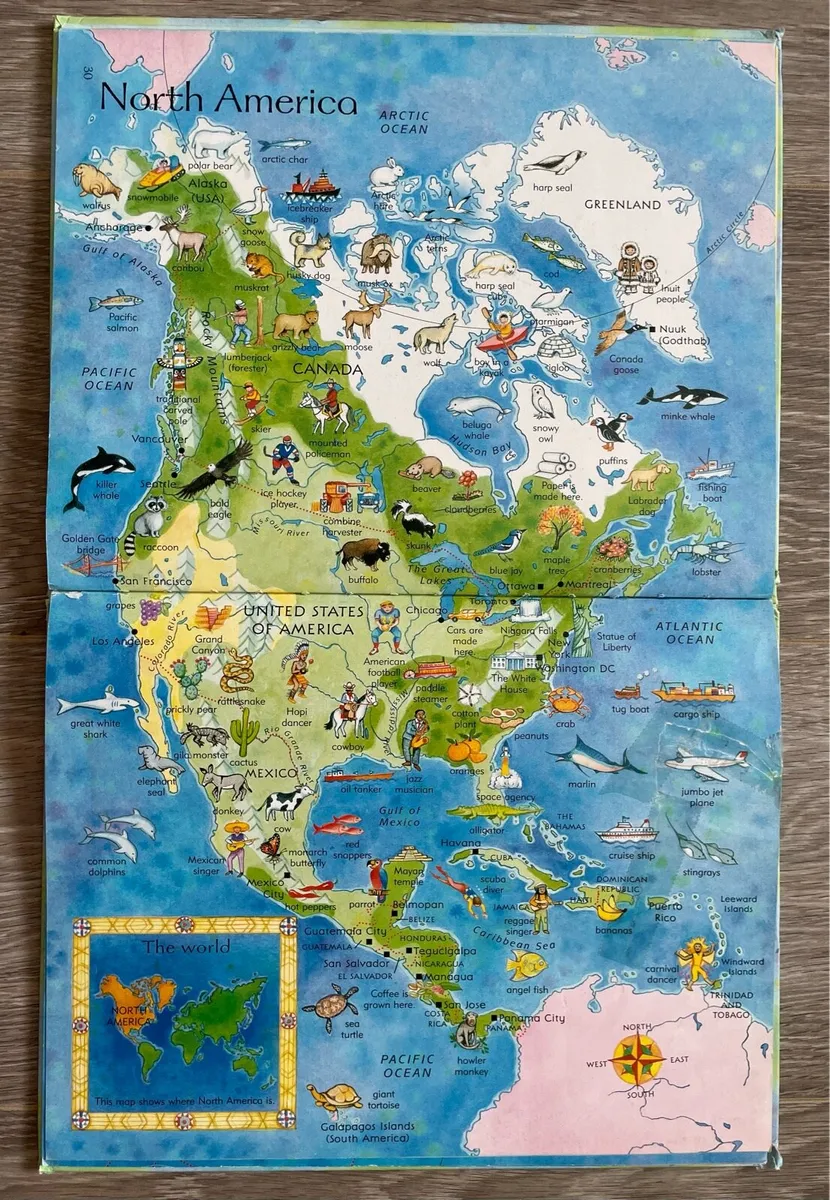 Usborne Children’s Picture Atlas - Image 3