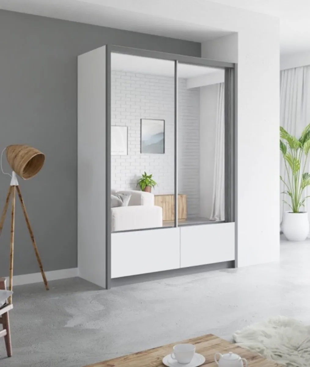Wardrobe LUIS 150cm *FREE DELIVERY - Image 1