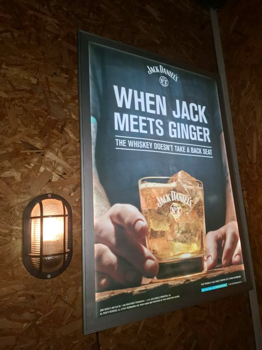 JACK DANIELS LIGHT UP SIGN. - Image 2