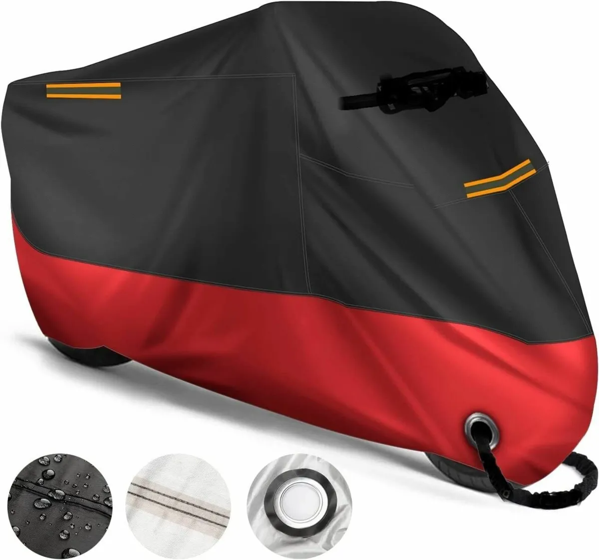 Motorcycle Cover 210D Waterproof Outdoor Motorbike - Image 3