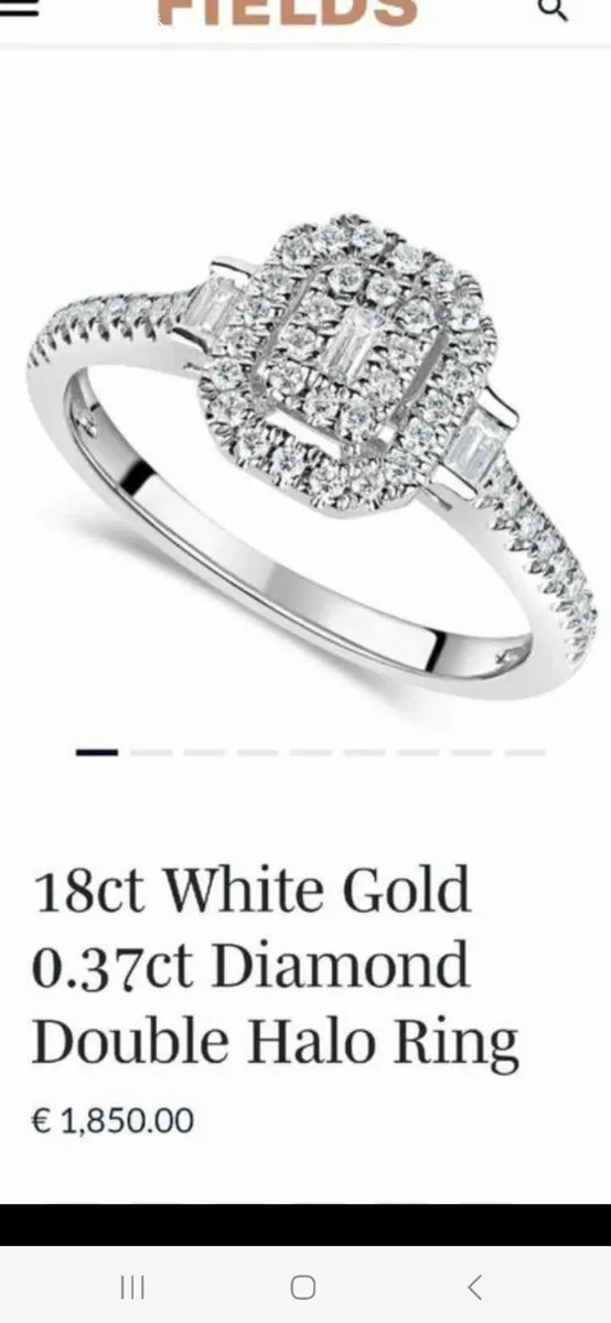 Engagement ring - Image 1