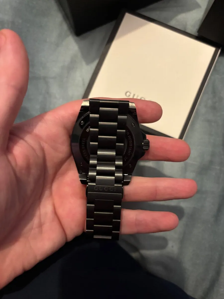 Mens gucci dive watch black - Image 2