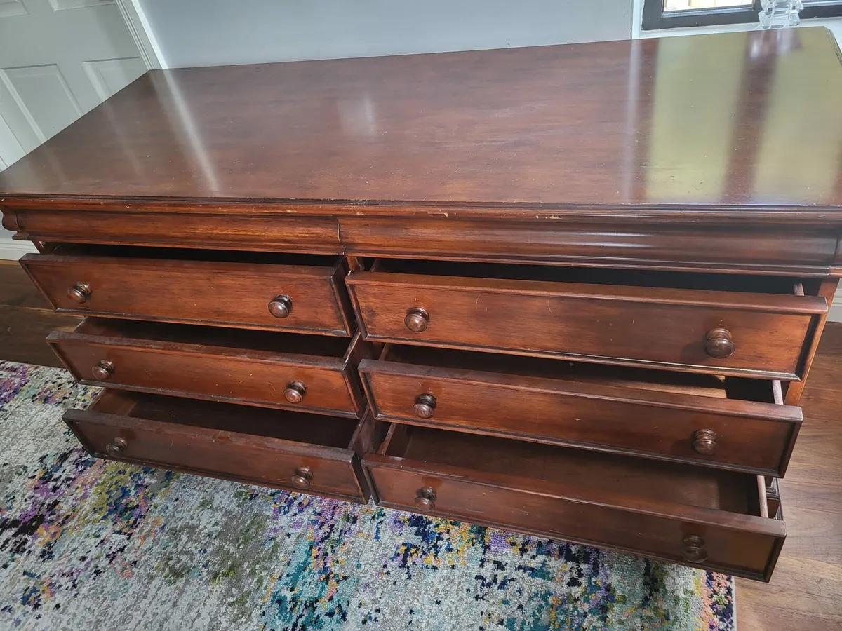 French Louis Phillippe chest of drawers - Image 4