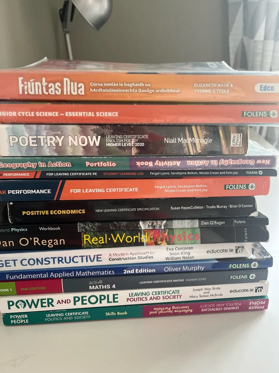 Leaving cert text books