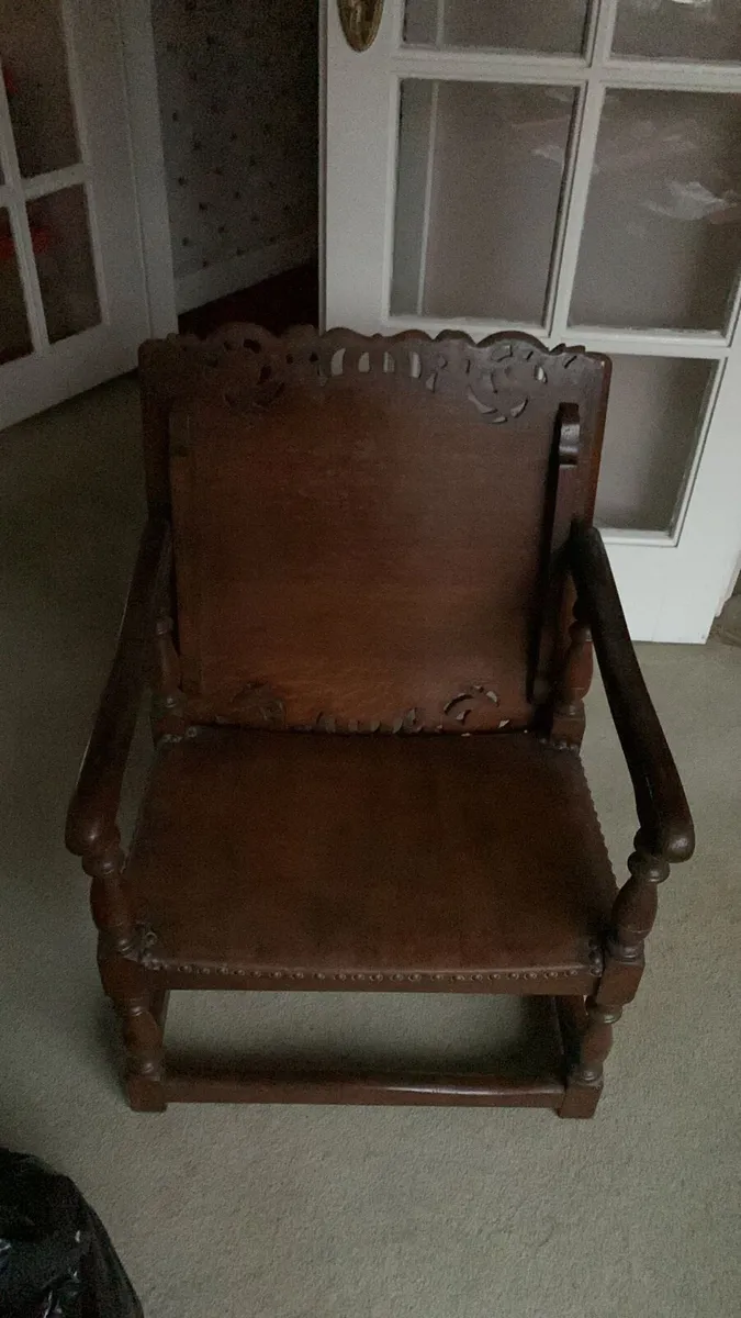 Gillows library armchair - Image 1