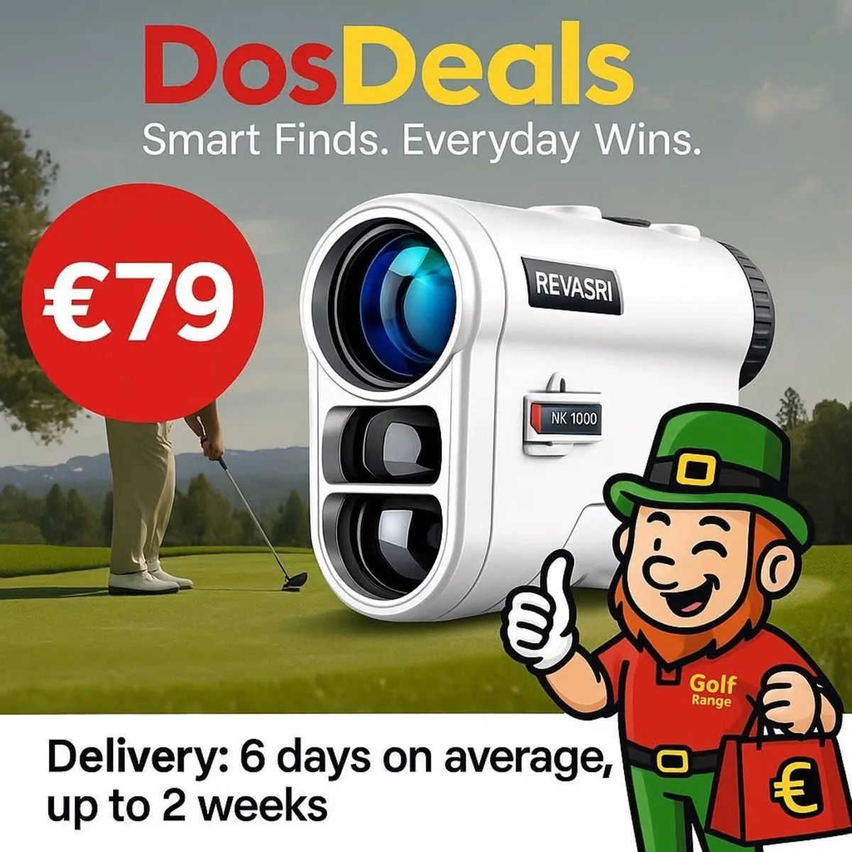 🎯 Master Every Shot – REVASRI Golf Rangefinder - Image 1