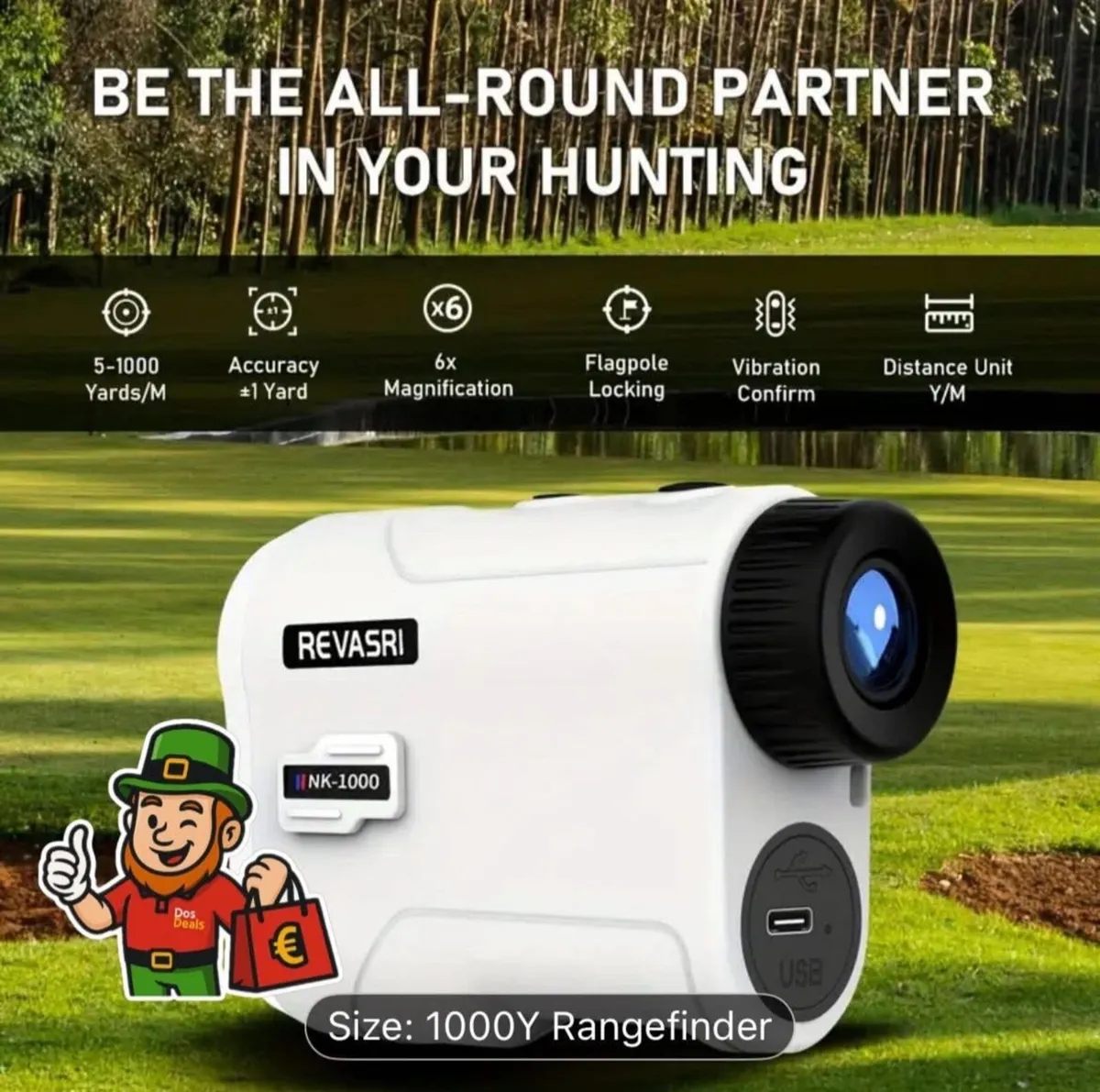 🎯 Master Every Shot – REVASRI Golf Rangefinder - Image 2