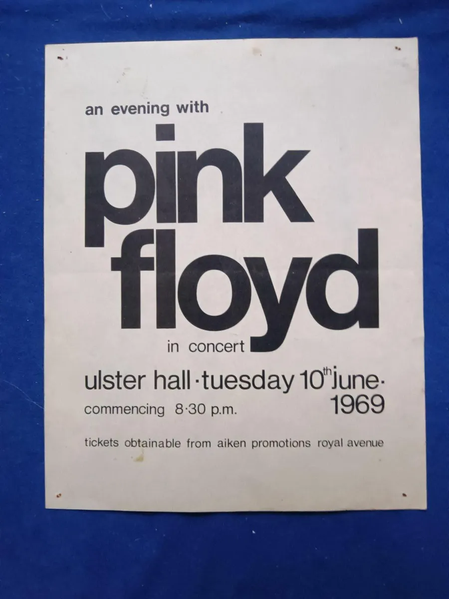 Original Pink Floyd Poster - Image 2